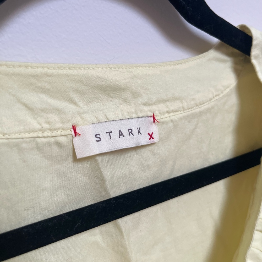Stark X Butter Yellow Maxi Dress size Large - Picture 4 of 6